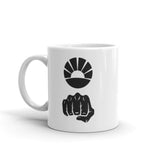 Sun and the Fist mug