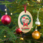 MK for the Trees Wooden Ornament